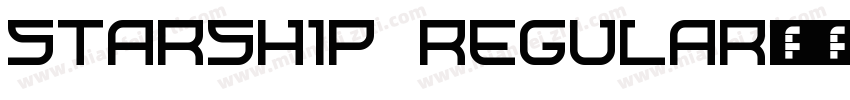 Starship Regular字体转换